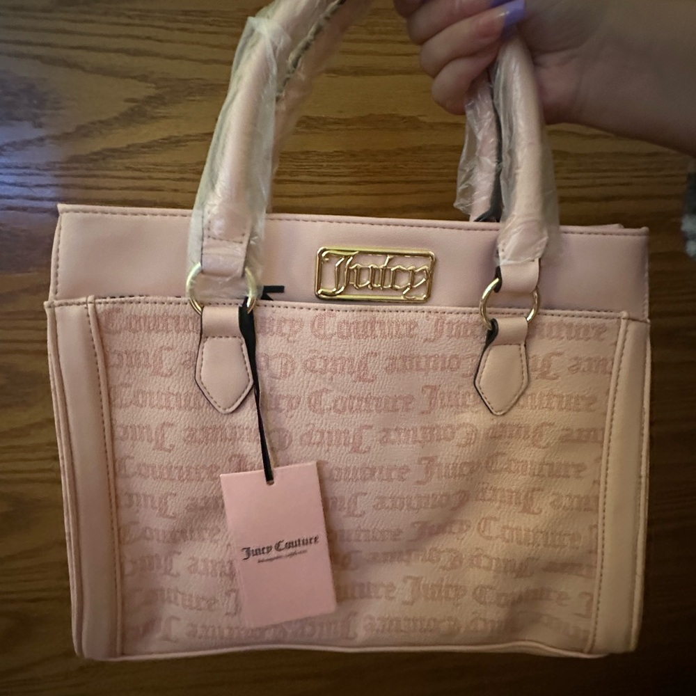 ‼️SOLD‼️ Juicy Couture Pink Satchel with Structured Design